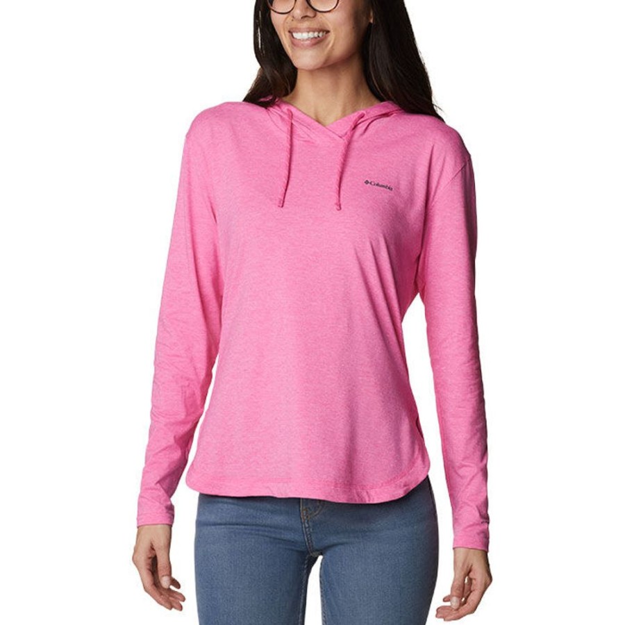 Women Columbia Tops | Women'S Sun Trek? Hooded Pullover Top