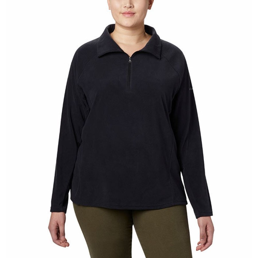 Women Columbia Sweatshirts & Hoodies | Women'S Glacial? Iv Half-Zip Fleece Top (Plus Size)