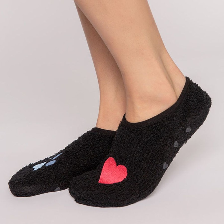 Women PJ Salvage Socks | Women'S Fuzzy Fun Slipper Sock