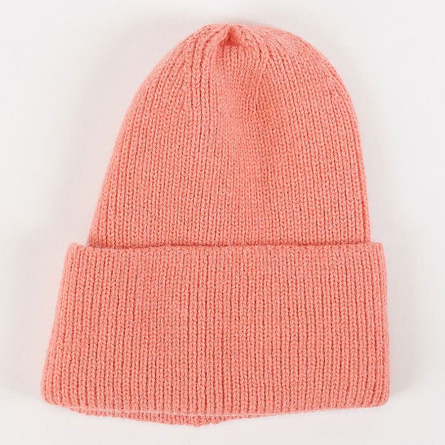 Women Lyla + Luxe Winter Accessories | Women'S Ribbed Knit Beanie