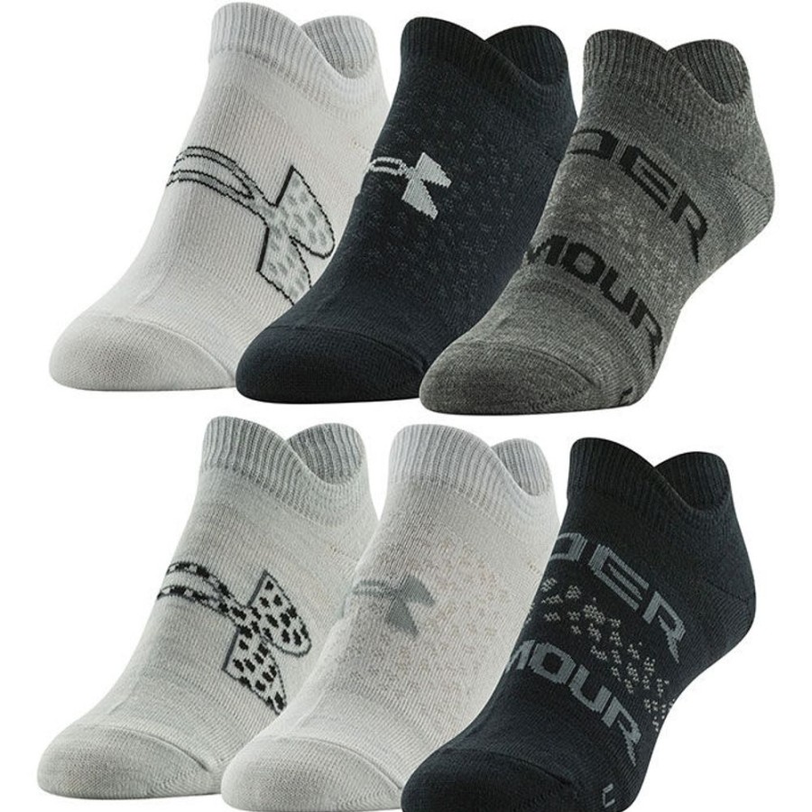 Women Under Armour Socks | Women'S Essential No-Show Sock (6 Pack)