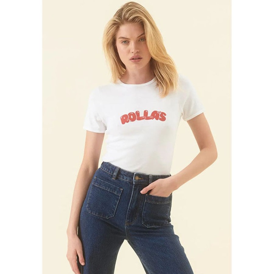 Women Rolla's Tops | Women'S Bubble Baby Rib T-Shirt