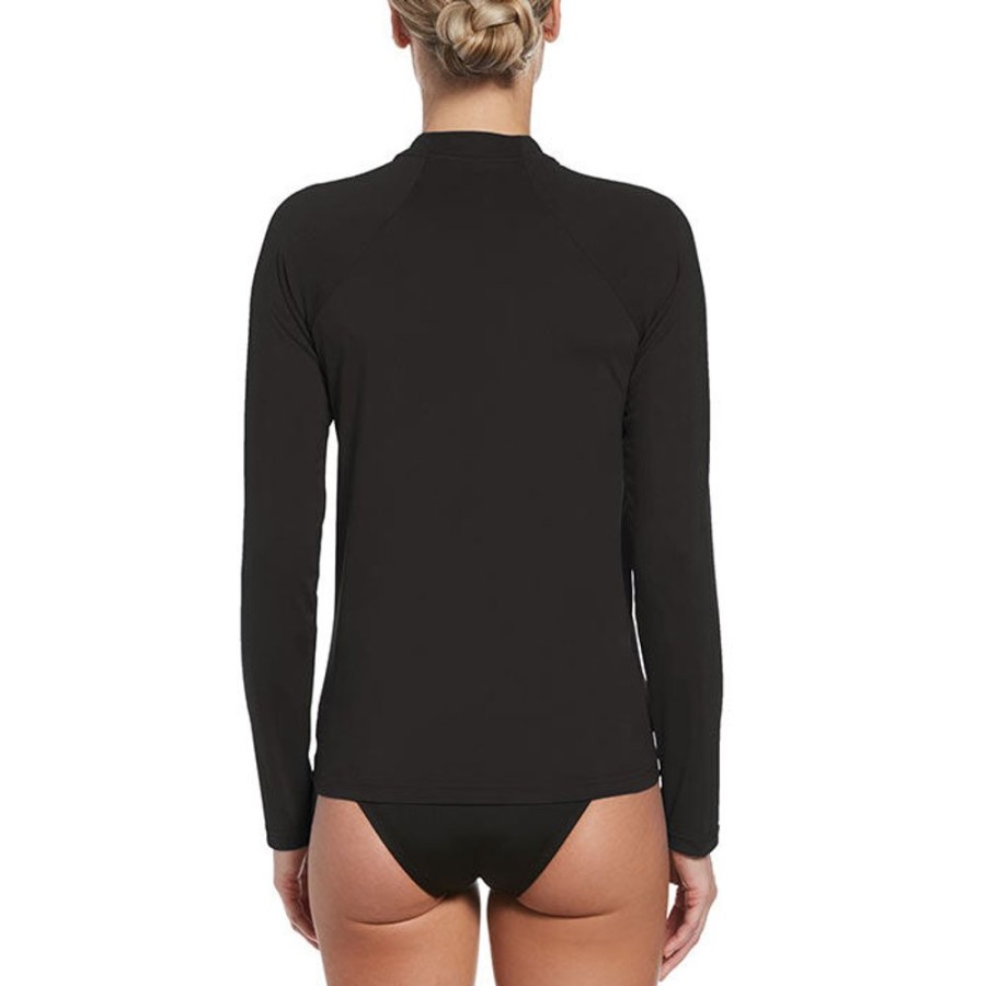 Women Nike Swimwear | Women'S Essential Long Sleeve Hydroguard Rashguard