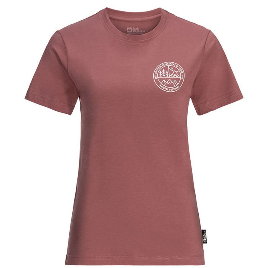 Women Jack Wolfskin Tops | Women'S Campfire T-Shirt