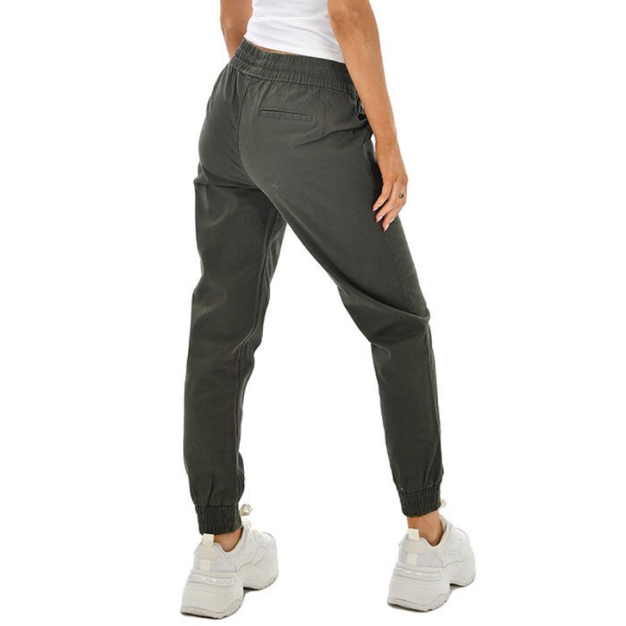 Women Oak & Ivy Pants | Women'S Stretch Twill Jogger Pant