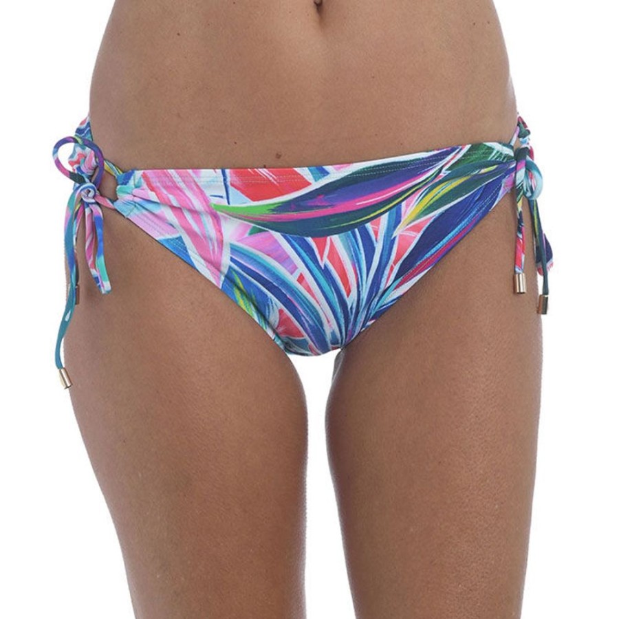 Women La Blanca Swimwear | Women'S Palm Opulence Tie Hipster Bikini Bottom