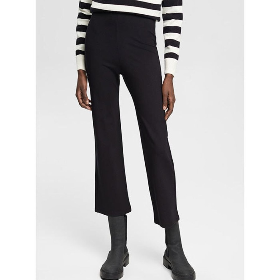 Women Esprit Pants | Women'S Cropped Jersey Pant