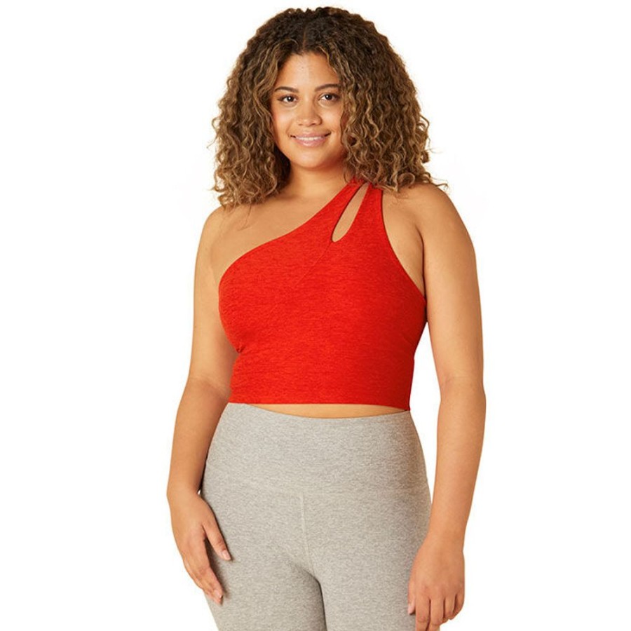 Women Beyond Yoga Tops | Women'S Spacedye Lost Your Mind Cropped Tank Top