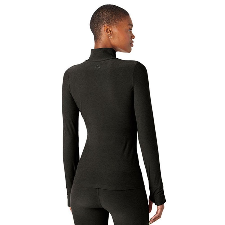 Women Beyond Yoga Tops | Women'S Spacedye Captivating Turtleneck Top