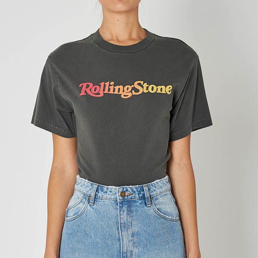 Women Rolla's Tops | Women'S Rolling Stone Fire T-Shirt