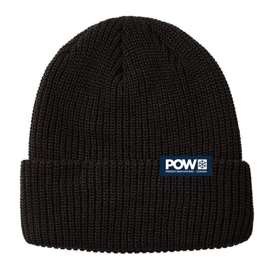 Women POW Winter Accessories | Unisex Classic Logo Beanie