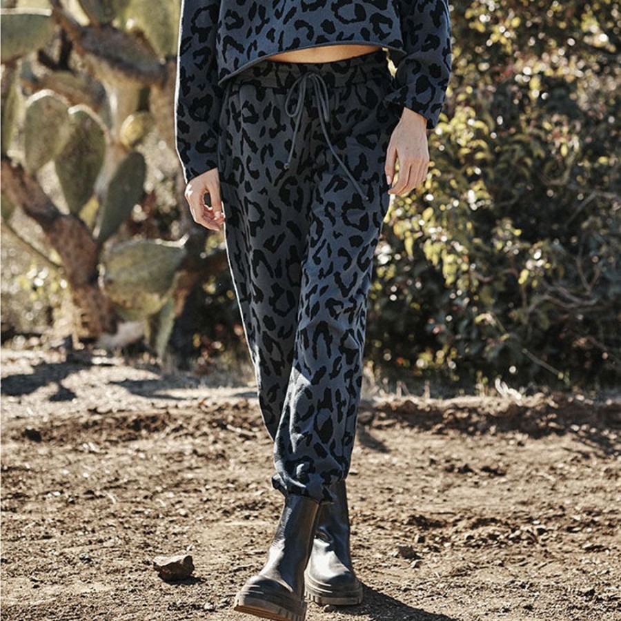 Women Velvet Pants | Women'S Gwen Printed Jogger Pant