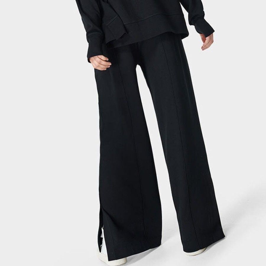 Women Sweaty Betty Pants | Women'S After Class Wide Leg Pant