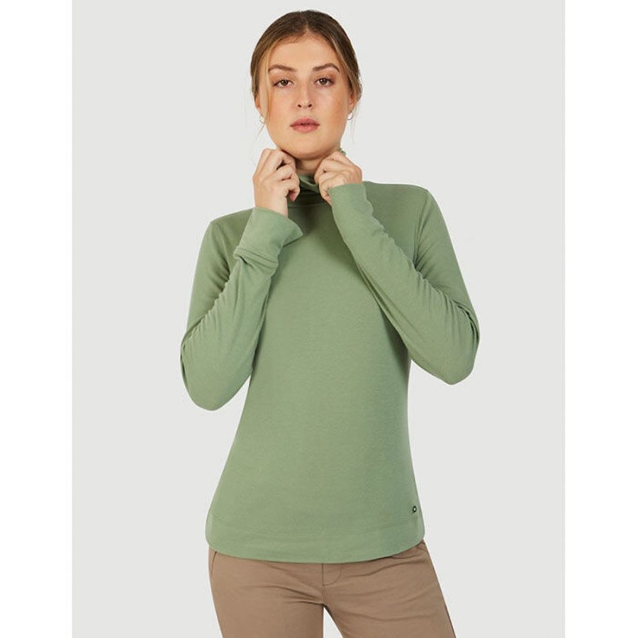 Women FIG Clothing Tops | Women'S Eden Turtleneck Top