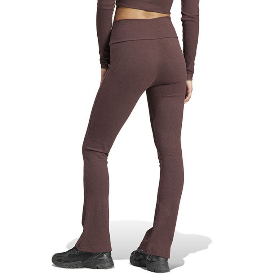 Women adidas Originals Pants | Women'S Essentials Rib Flared Jogger Pant