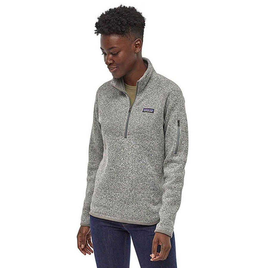 Women Patagonia Sweaters | Women'S Better Sweater? Quarter-Zip Fleece Top