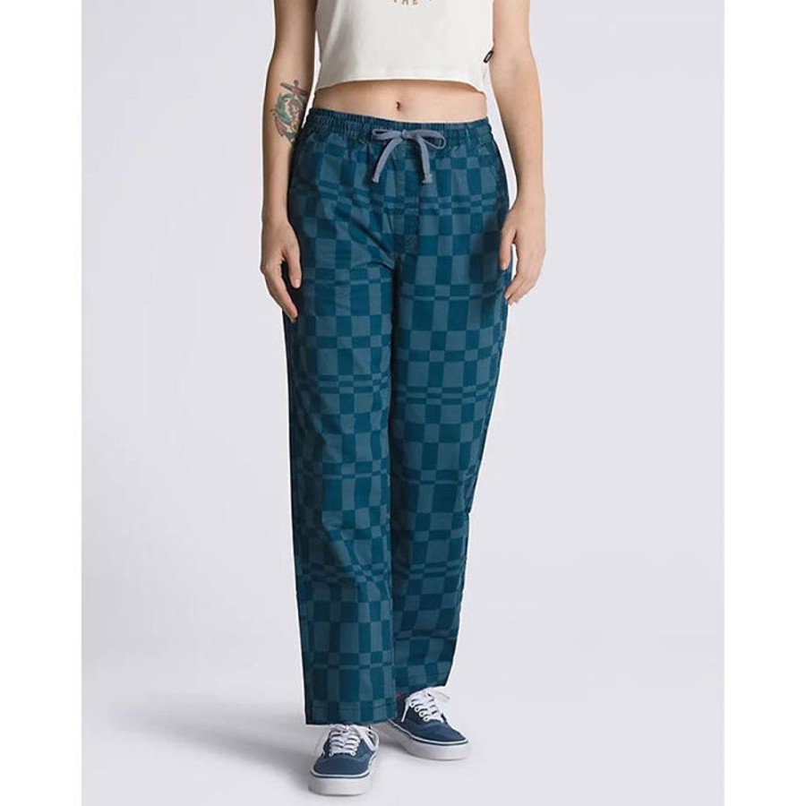 Women Vans Pants | Women'S Twill Range Print Relaxed Pant