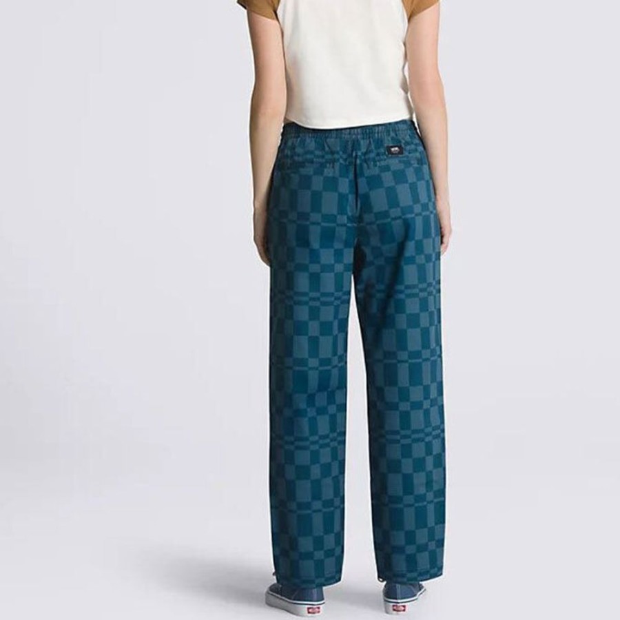 Women Vans Pants | Women'S Twill Range Print Relaxed Pant