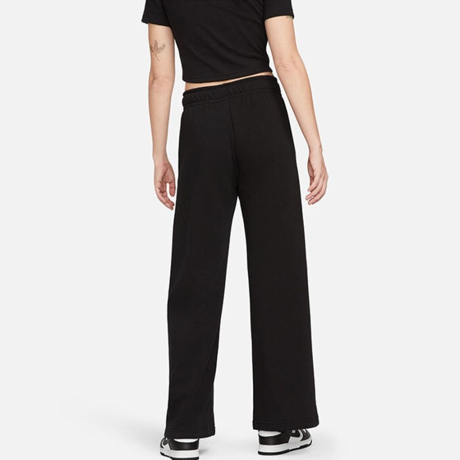 Women Nike Pants | Women'S Sportswear Club Fleece Mid Rise Wide Leg Sweatpant