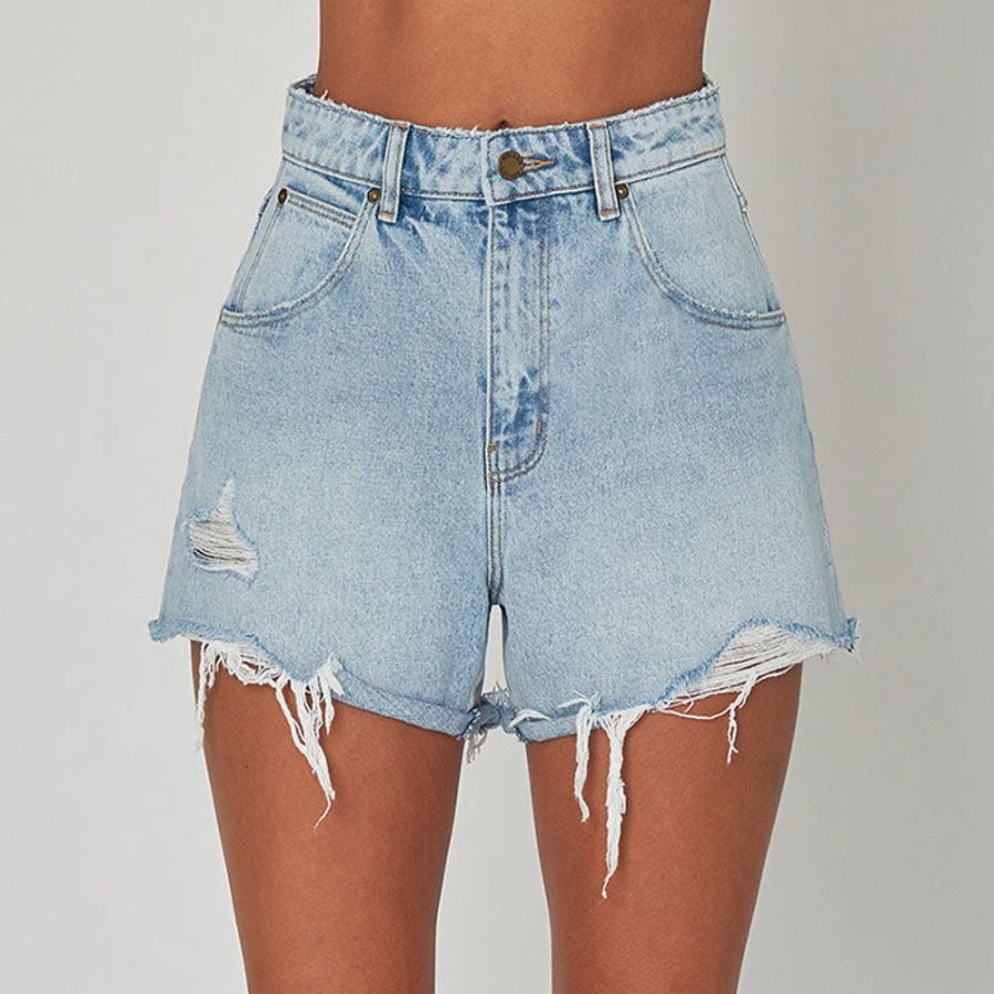 Women Rolla's Shorts | Women'S Mirage Denim Short