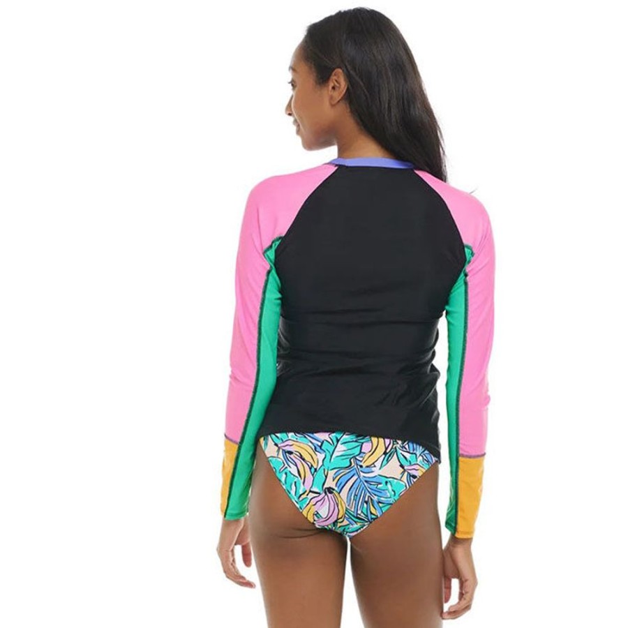 Women Body Glove Swimwear | Women'S Macabu Sleek Rashguard