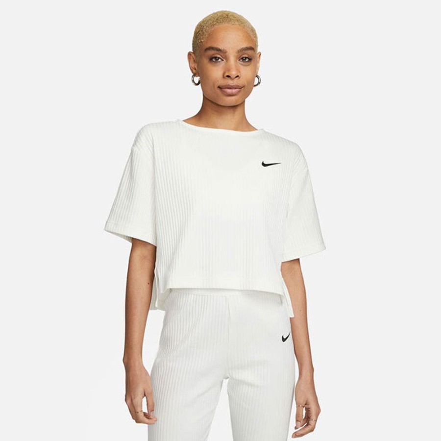 Women Nike Tops | Women'S Sportswear Ribbed Jersey Top