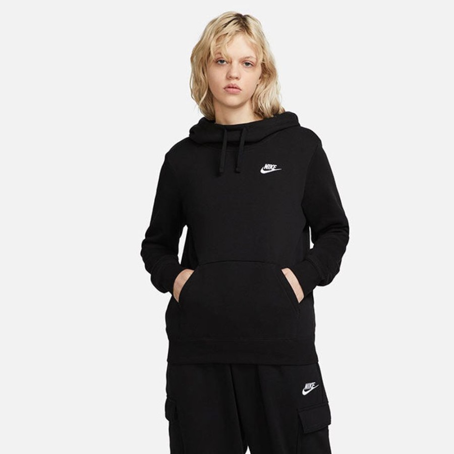 Women Nike Sweatshirts & Hoodies | Women'S Sportswear Club Fleece Funnel Neck Hoodie