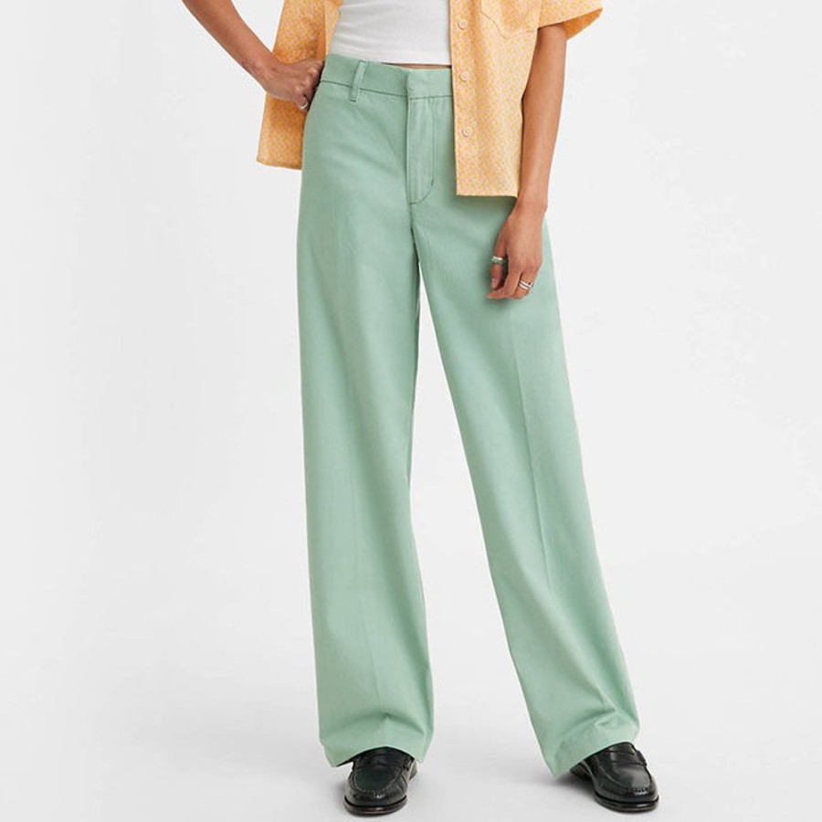 Women Levi's Pants | Women'S Baggy Trouser Pant