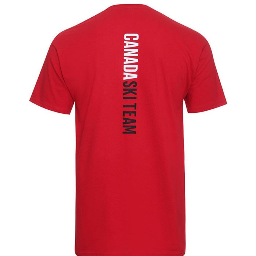 Women Canadian Ski Team Tops | Unisex Canski Aca T-Shirt