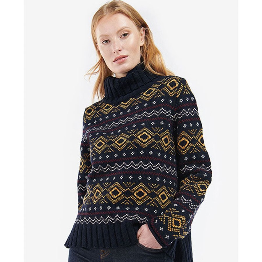 Women Barbour Sweaters | Women'S Mallow Knit Sweater