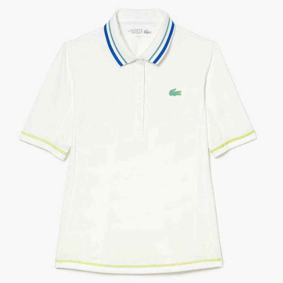 Women Lacoste Tops | Women'S Tennis Ultra-Dry Pique Polo