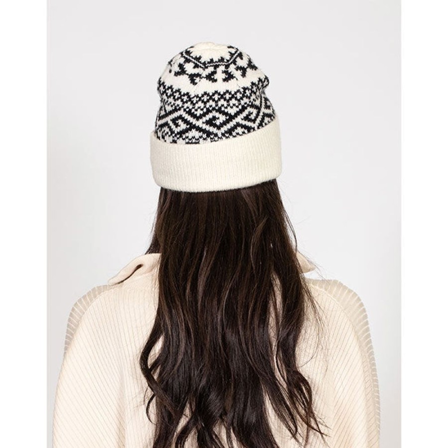 Women Brunette The Label Winter Accessories | Women'S Fair Isle Knit Beanie