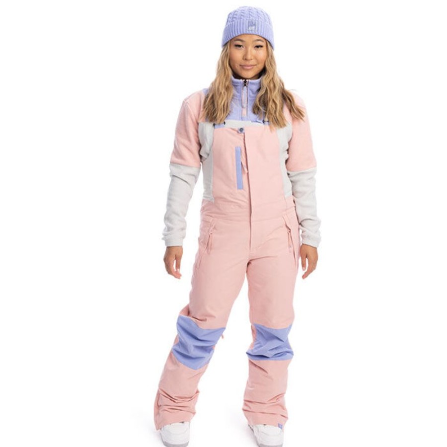 Women Roxy Pants | Women'S Chloe Kim Snow Bib Pant