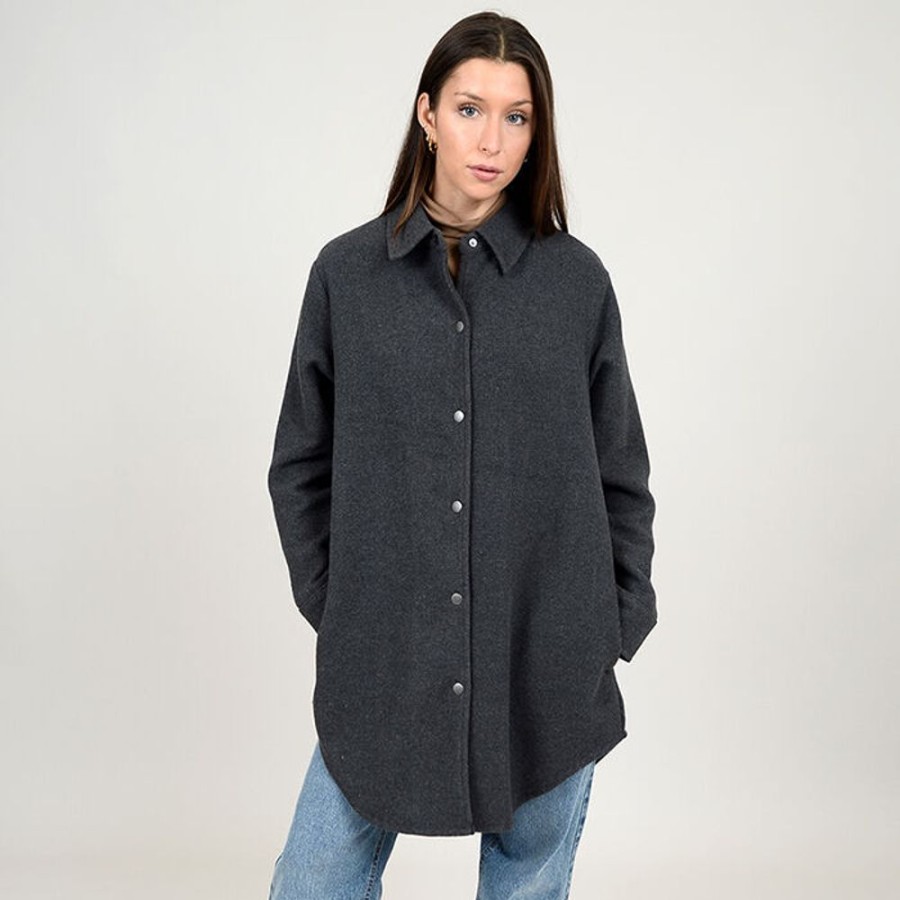 Women Oak & Ivy Coats & Jackets | Women'S Sadie Shirt Jacket