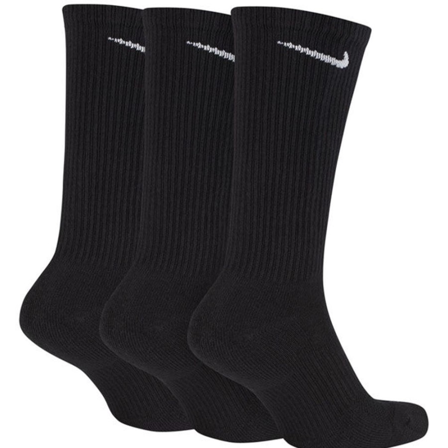 Women Nike Socks | Unisex Everyday Plus Cushioned Crew Sock (3 Pack)