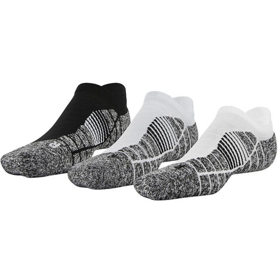 Women Under Armour Socks | Unisex Elevated+ Performance No-Show Sock (3 Pack)