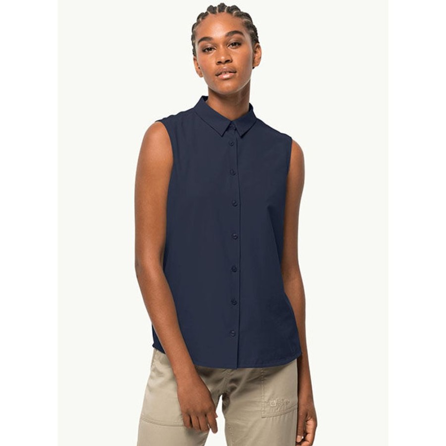 Women Jack Wolfskin Tops | Women'S Sonora Sleeveless Shirt