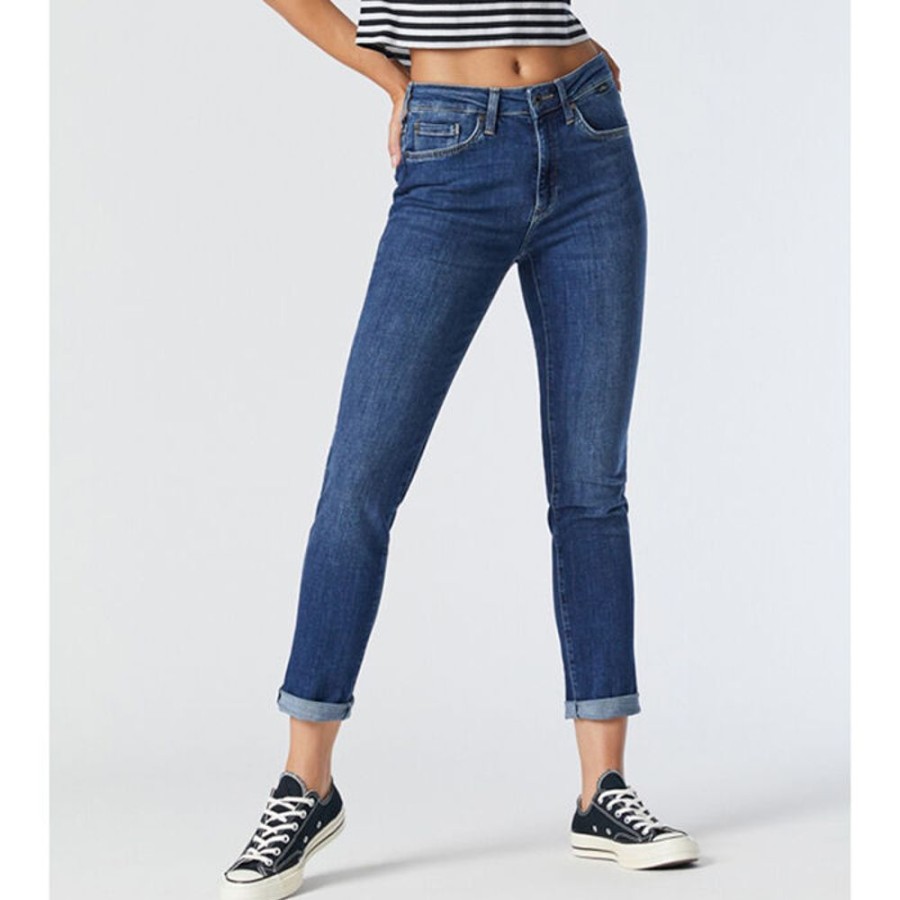 Women Mavi Denim | Women'S Kathleen Slim Boyfriend Jean