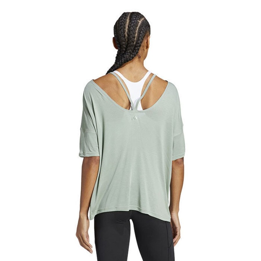 Women adidas Tops | Women'S Yoga Studio Oversized T-Shirt