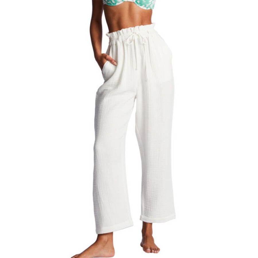 Women Billabong Pants | Women'S Wander On Paper Bag Pant