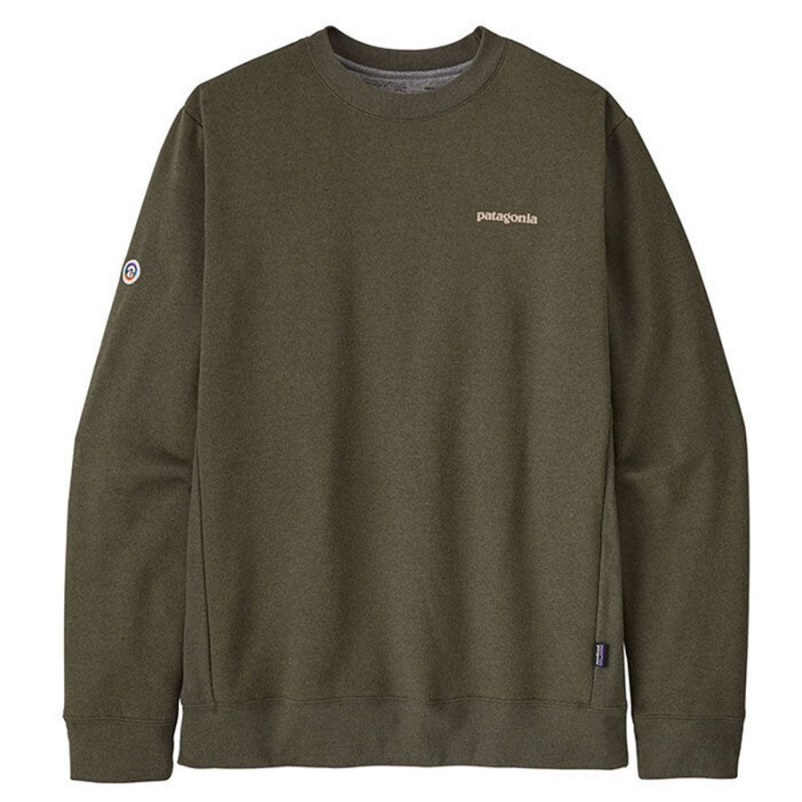 Women Patagonia Sweatshirts & Hoodies | Unisex Fitz Roy Icon Uprisal Crew Sweatshirt