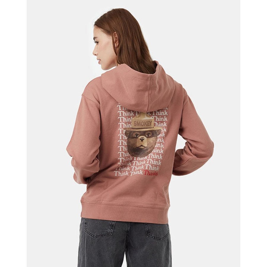 Women Tentree Sweatshirts & Hoodies | Women'S Smokey Bear Think Hoodie