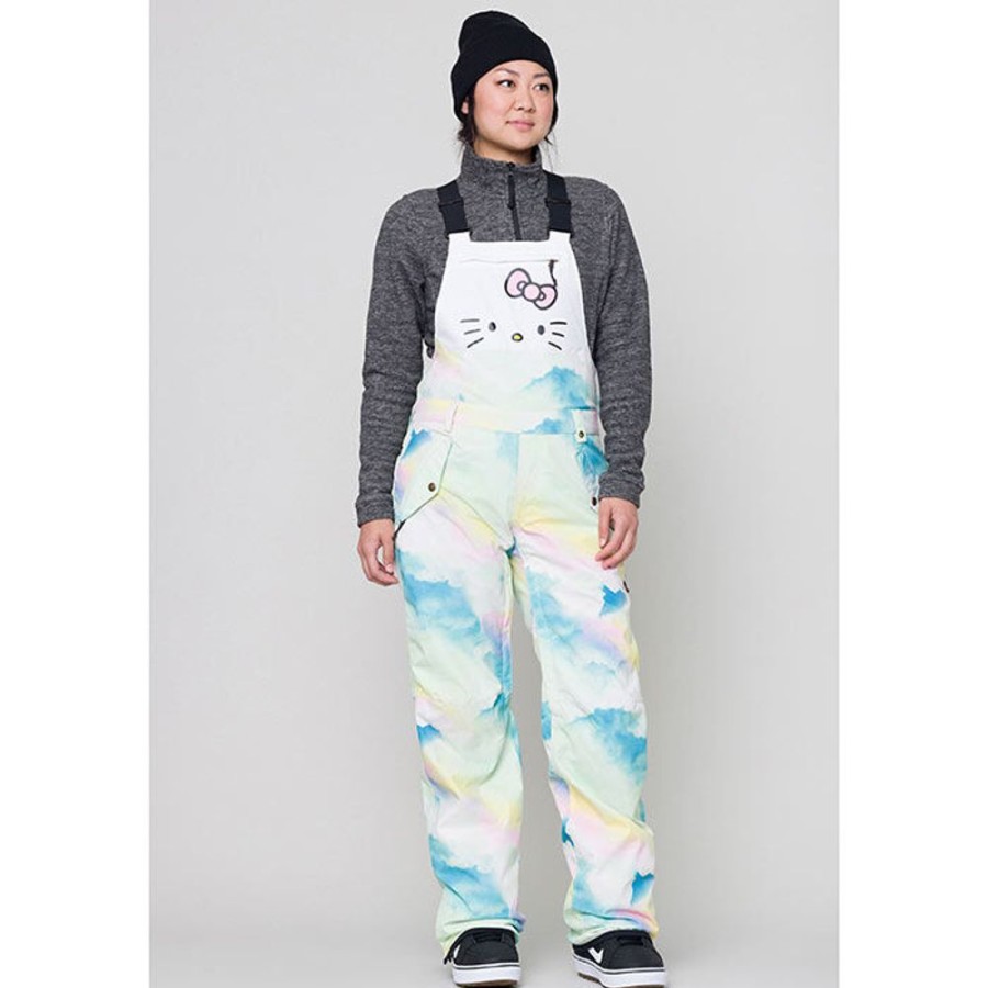 Women 686 Enterprises Pants | Women'S Hello Kitty Harper Shell Bib Pant