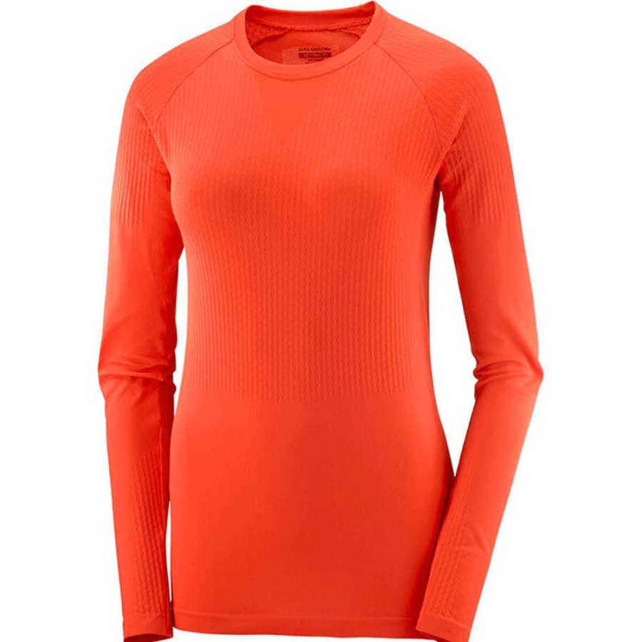 Women Salomon Tops | Women'S Sense Over Season Long Sleeve Top