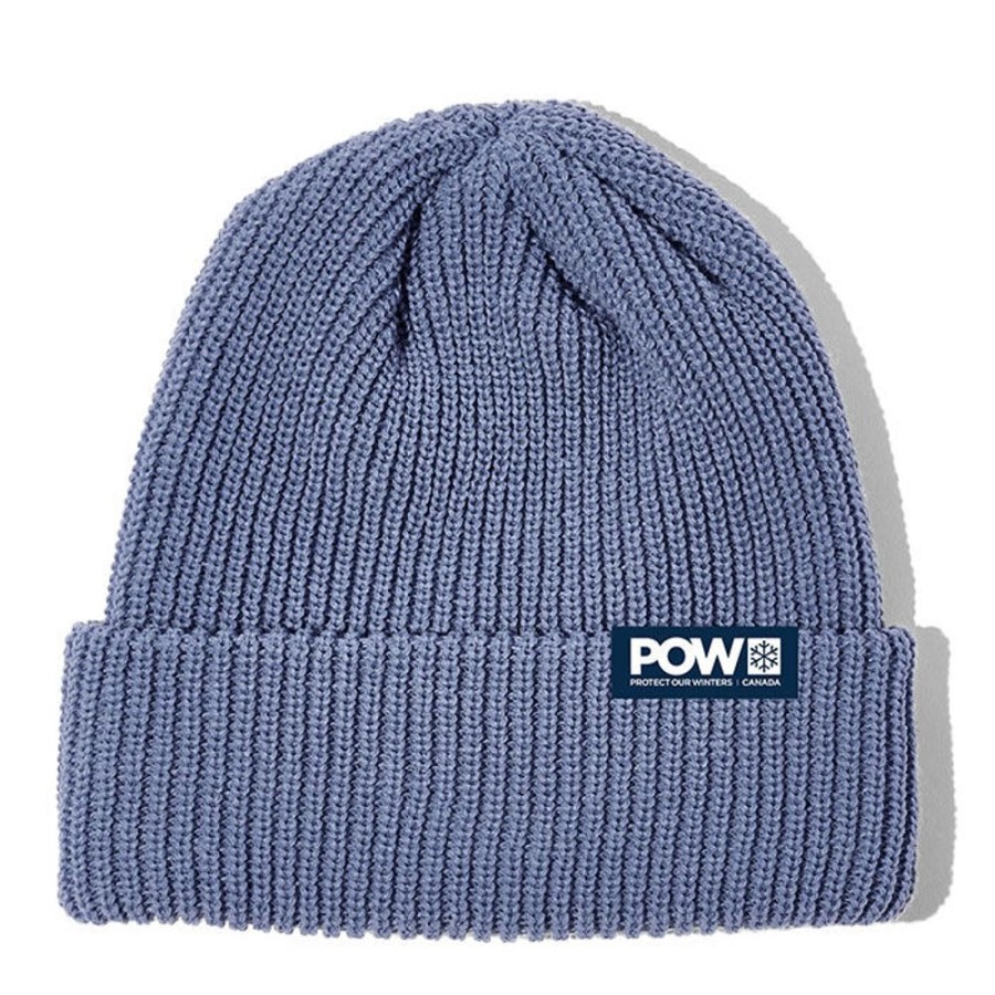 Women POW Winter Accessories | Unisex Classic Logo Beanie