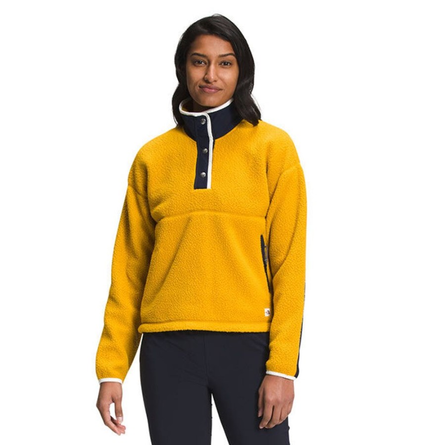 Women The North Face Sweatshirts & Hoodies | Women'S Cragmont Fleece 1/4-Snap Top