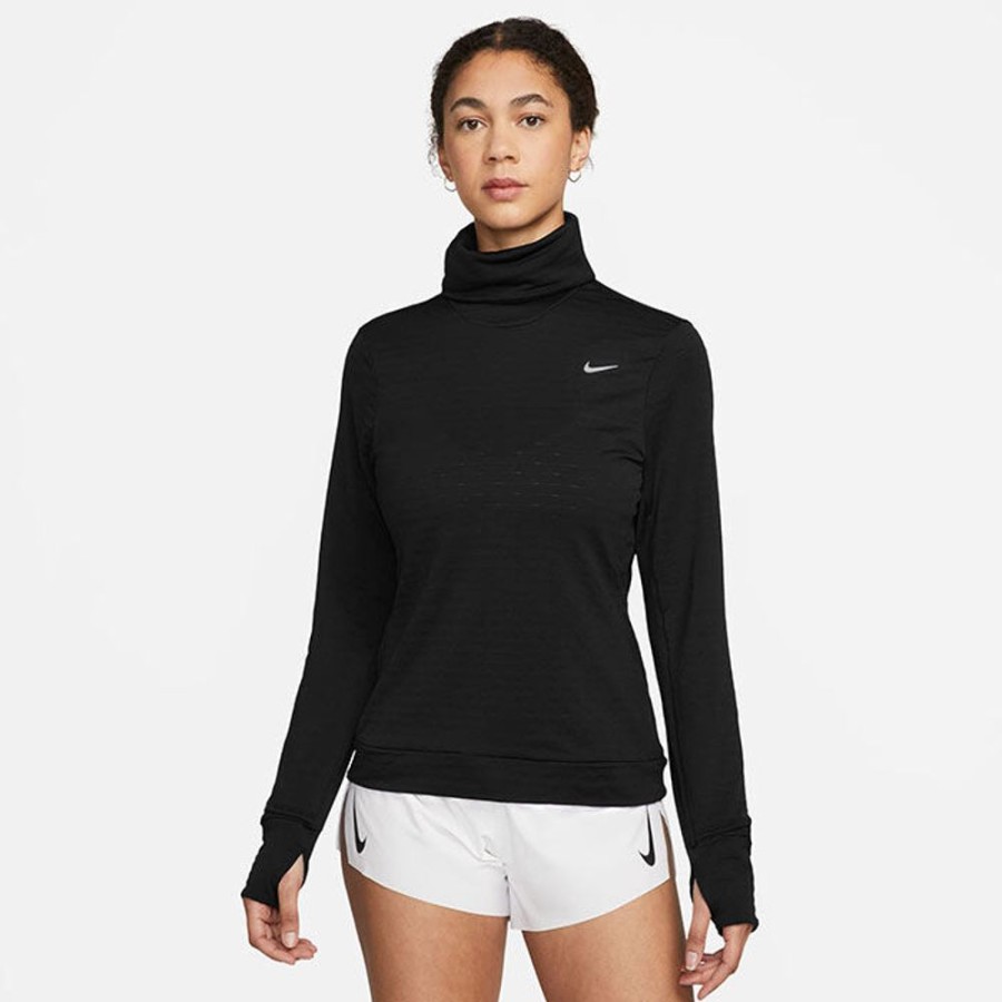 Women Nike Tops | Women'S Therma-Fit Element Swift Turtleneck Top