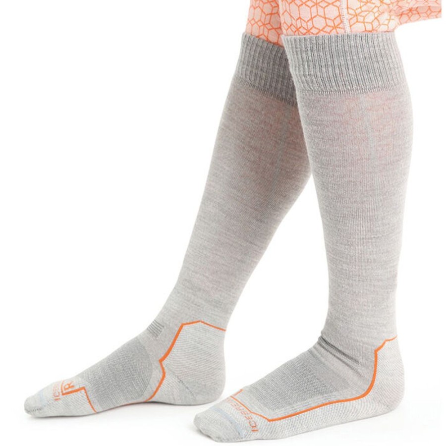 Women Icebreaker Socks | Women'S Merino Ski+ Ultralight Over-The Calf-Sock