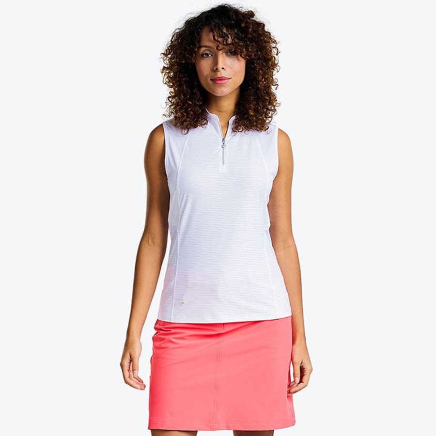 Women Nivo Tops | Women'S Bernice Mock Sleeveless Top