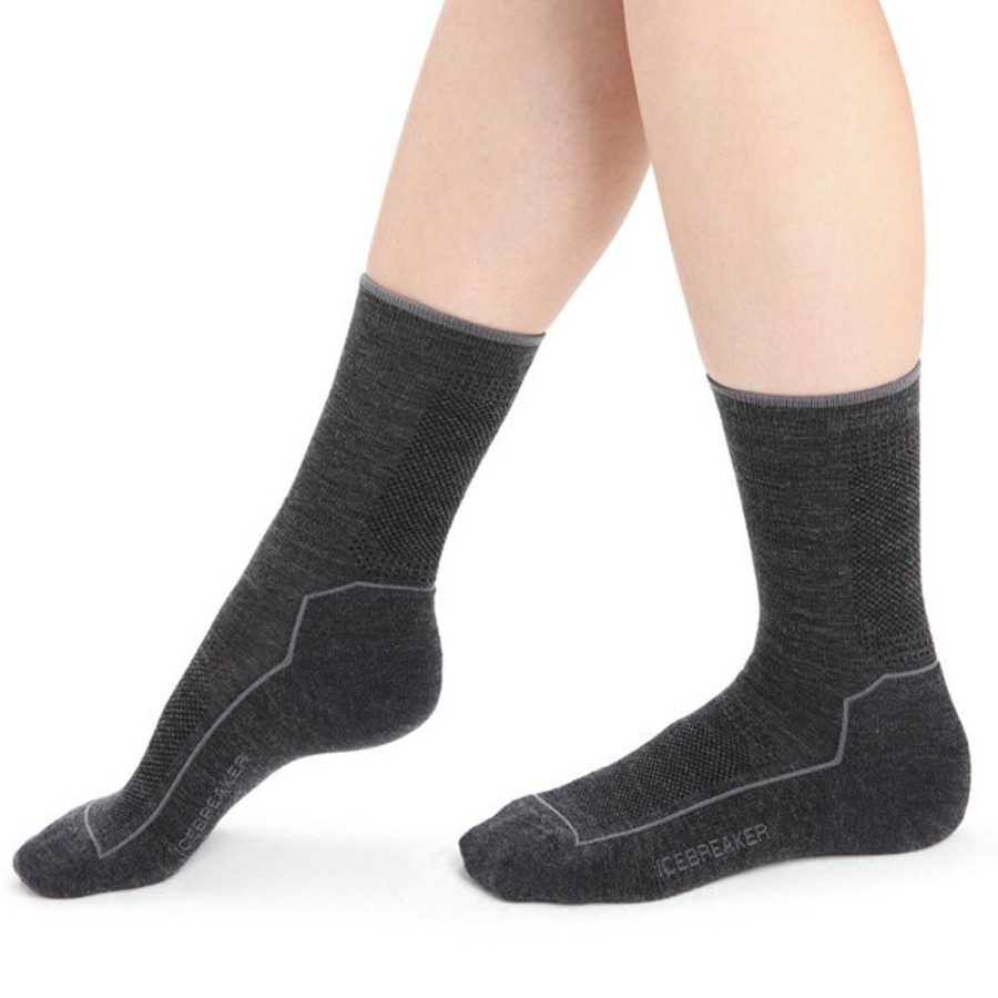 Women Icebreaker Socks | Women'S Cool-Lite? Merino Hike 3Q Crew Sock